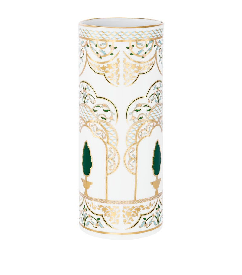 Cartier medium Panthère porcelain vase 22cm - British product