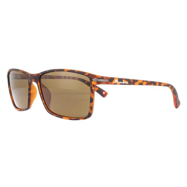 Montana MP51 brown polarised sunglasses, UK version
