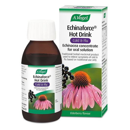A.Vogel Echinaforce Echinacea Hot Drink with Elderberry 100ml Echinacea Holland&Barrett   