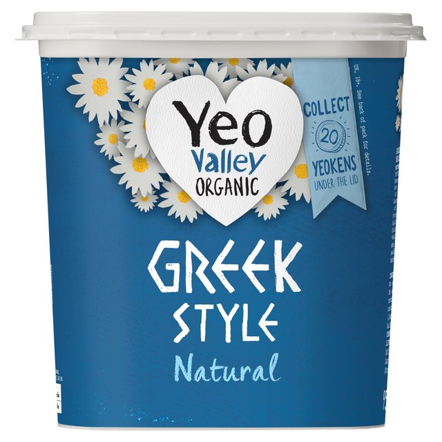 Yeo Valley Organic Greek Style Natural Yoghurt   950g GOODS M&S   