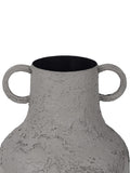 Libra Interiors Alora textured metal vase tall, imported from the UK