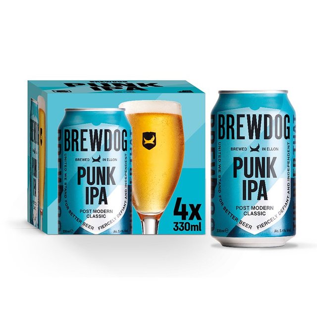 BrewDog Punk IPA   4 x 330ml GOODS M&S   