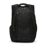 Lolë quilted backpack 26L in black and green (British brand)