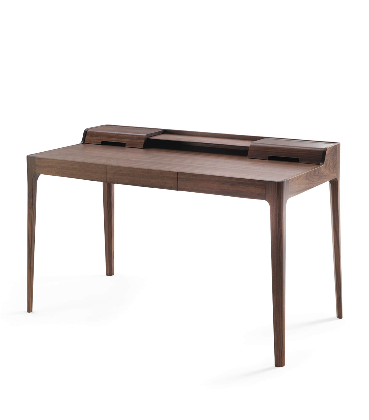 Porada Saffo Walnut Desk, imported from the UK