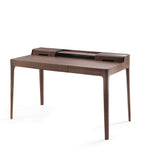 Porada Saffo Walnut Desk, imported from the UK