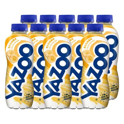 Boisson au lait milkshake banane Yazoo 10 x 400 ml