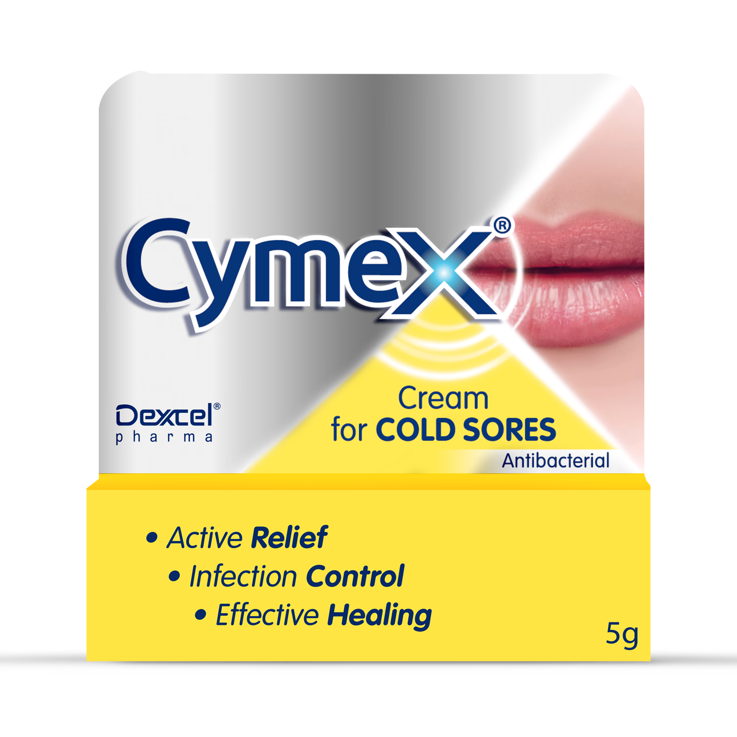 Cymex cold sore relief cream 2g - British product