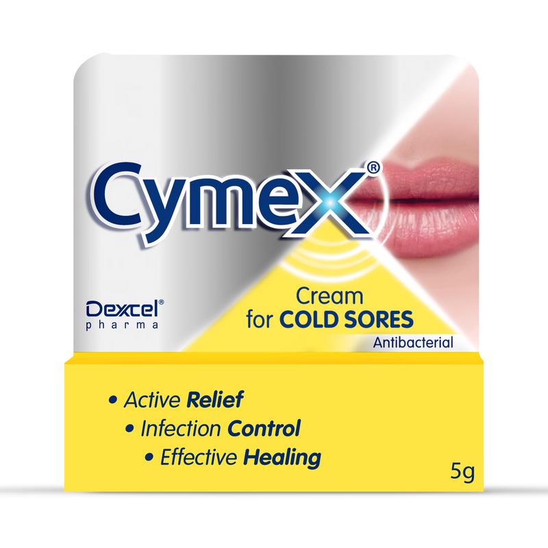 Cymex cold sore relief cream 2g - British product