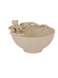 Libra Interiors beige octopus decorative bowl 29cm - British product