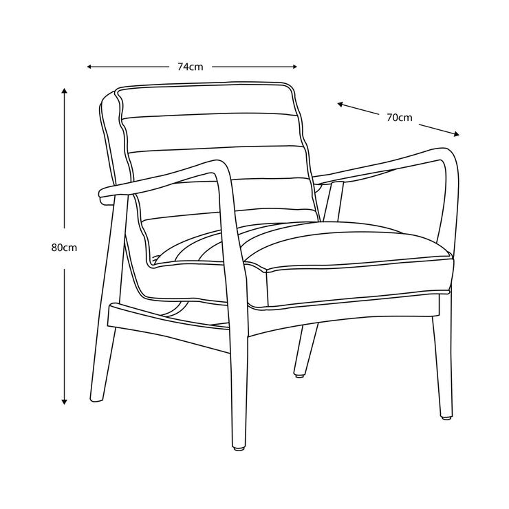 Gallery Datsun antique ebony leather armchair in grey, UK version