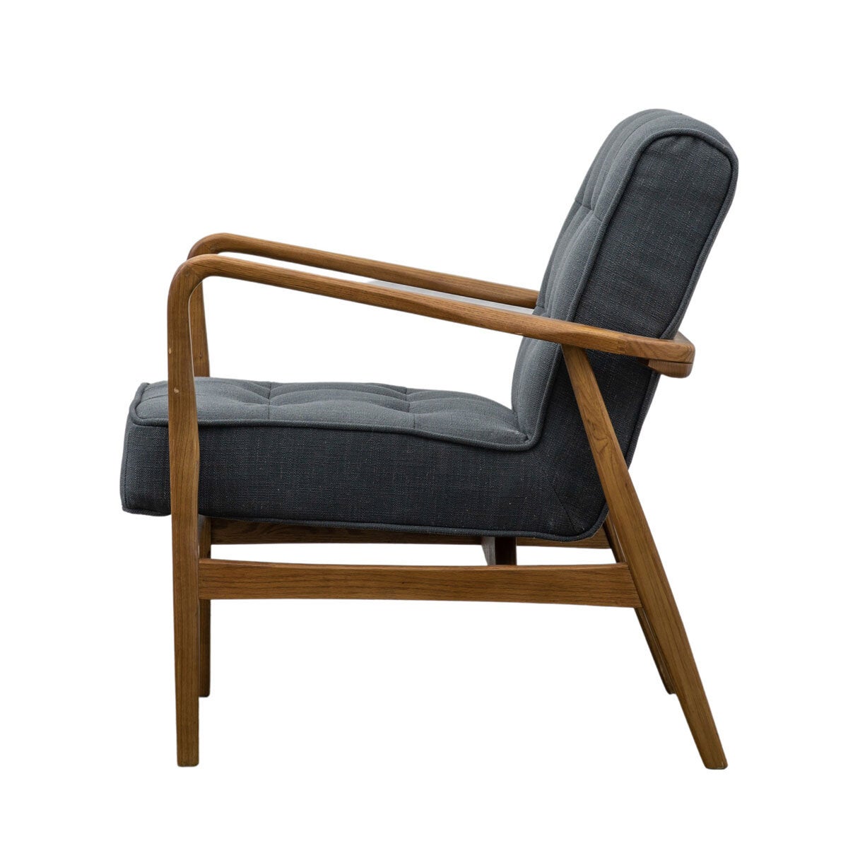 Gallery Humber dark grey linen armchair, UK version