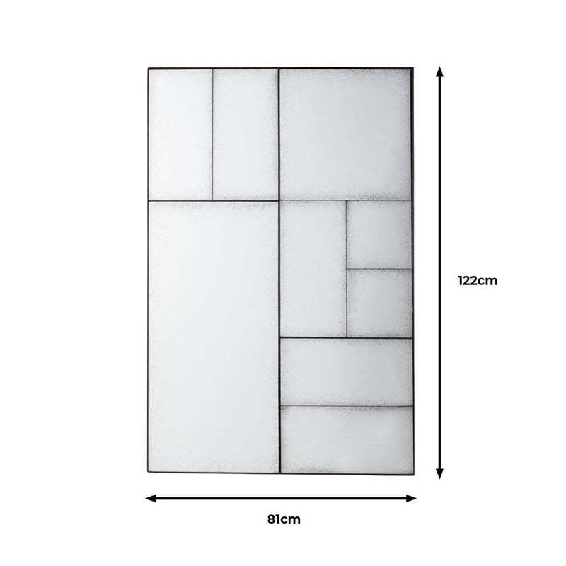 Gallery Broadheath mirror with antique finish 81x122cm (British brand)