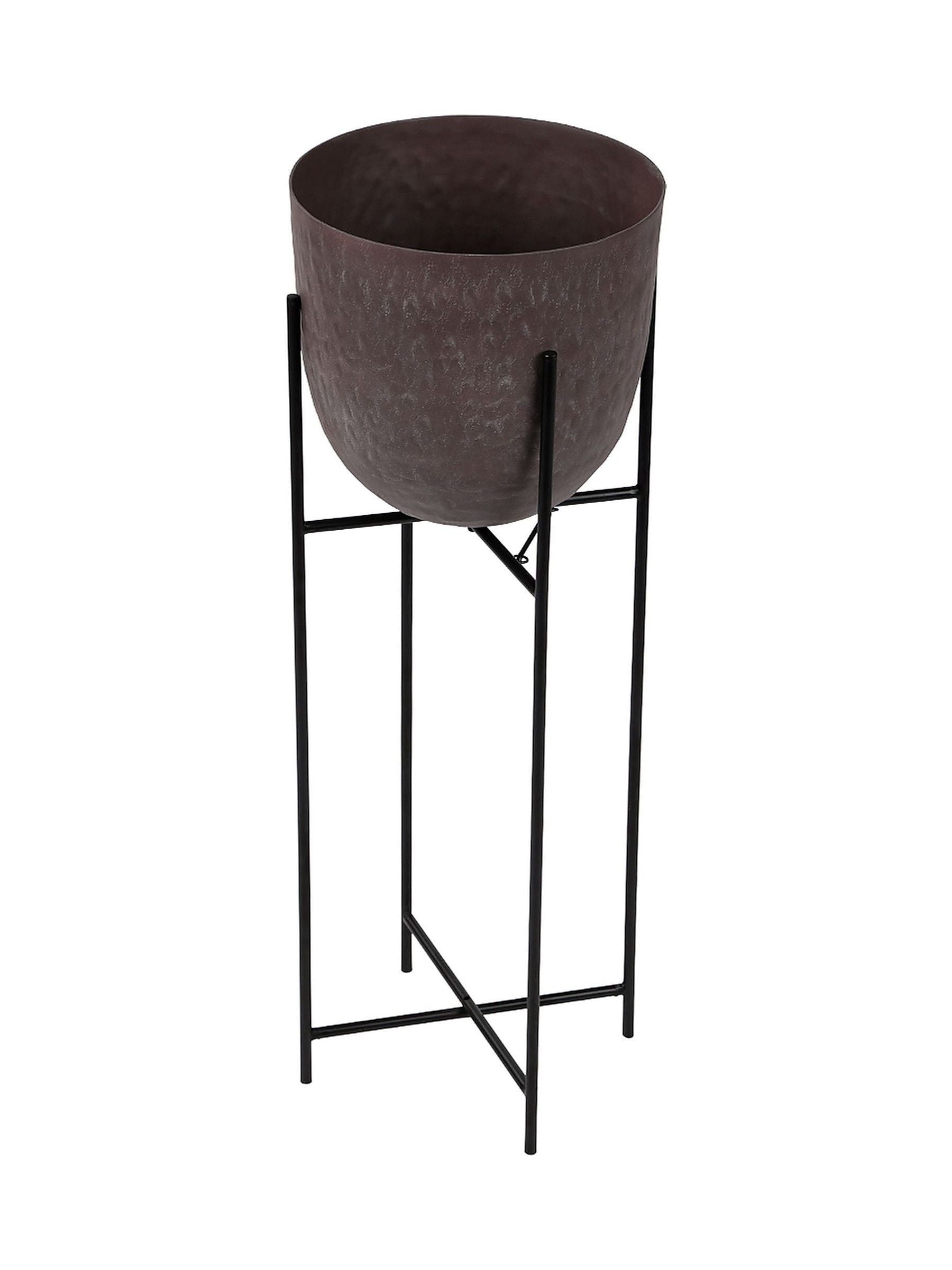 Libra Interiors Samui planter on stand 73cm - British product
