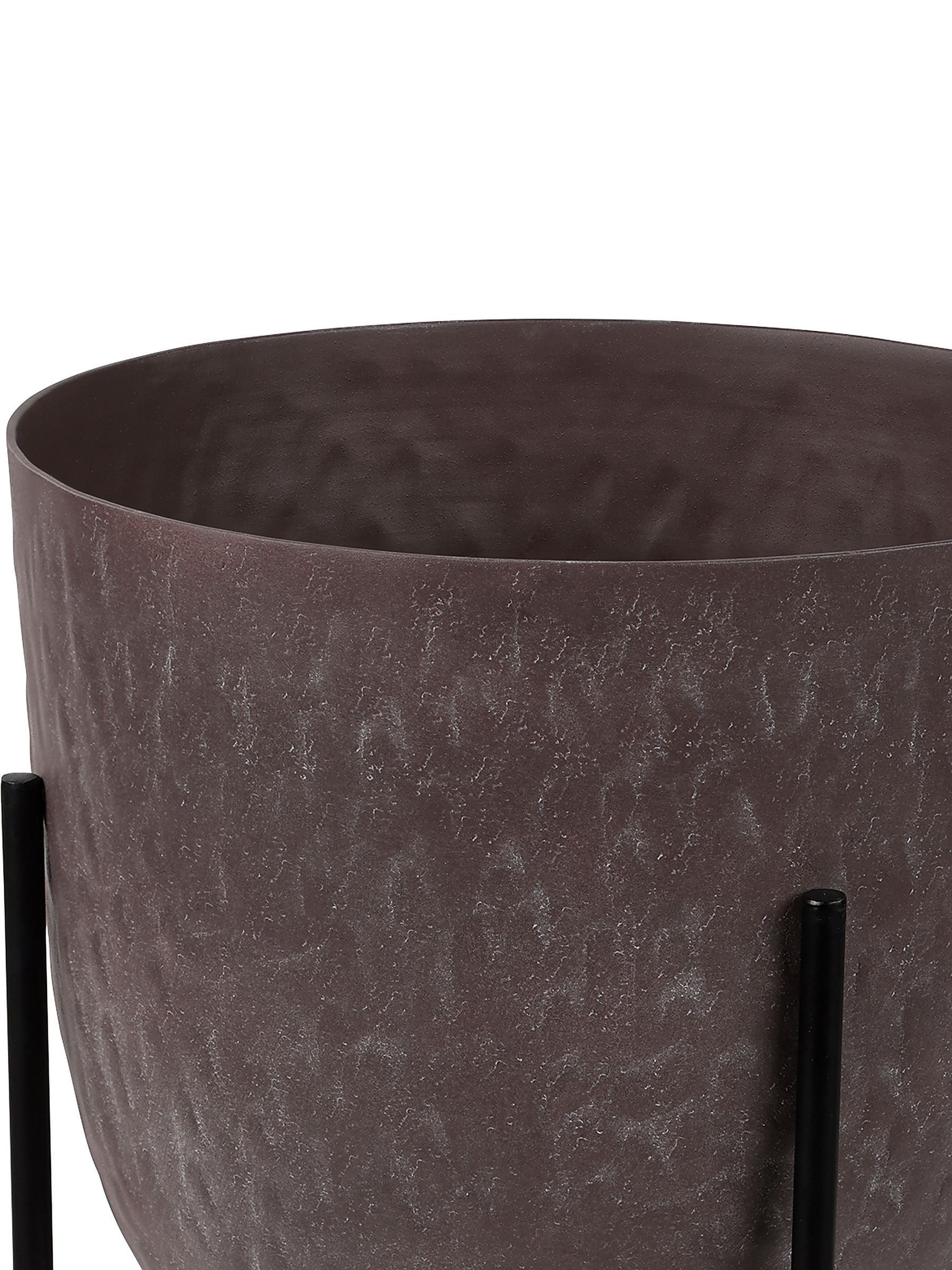 Libra Interiors Samui planter on stand 73cm - British product