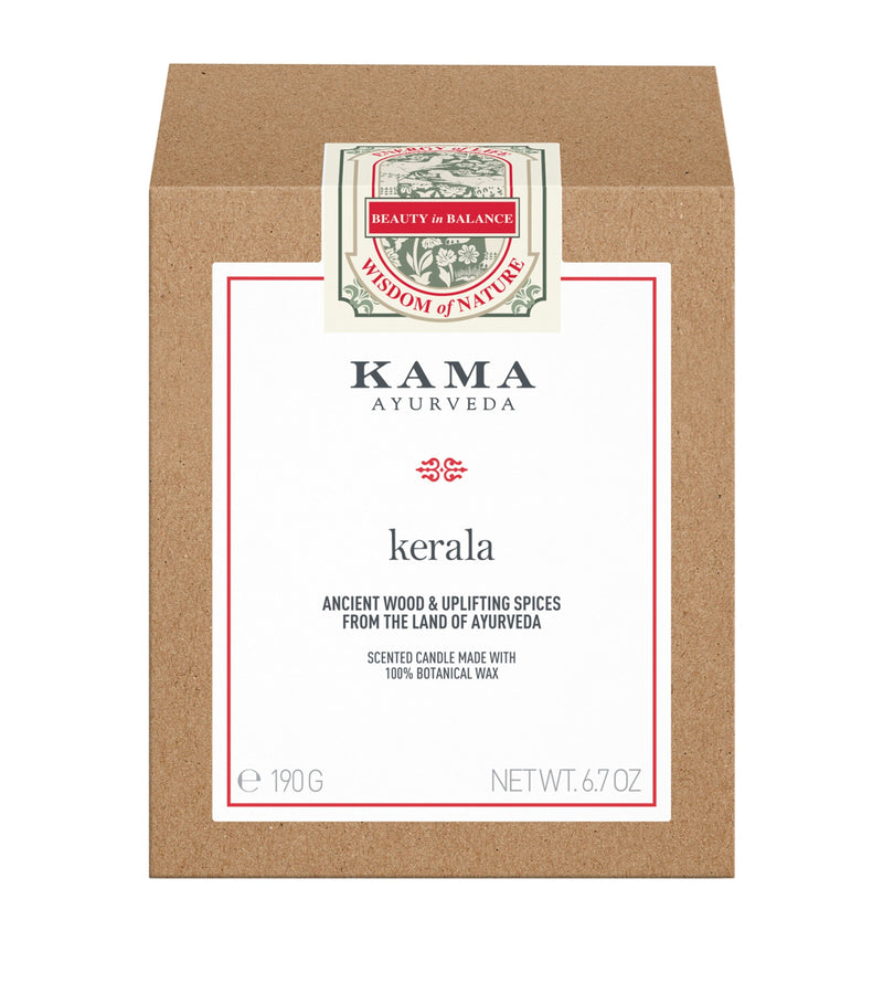 KAMA AYURVEDA Kerala candle 190g, UK version
