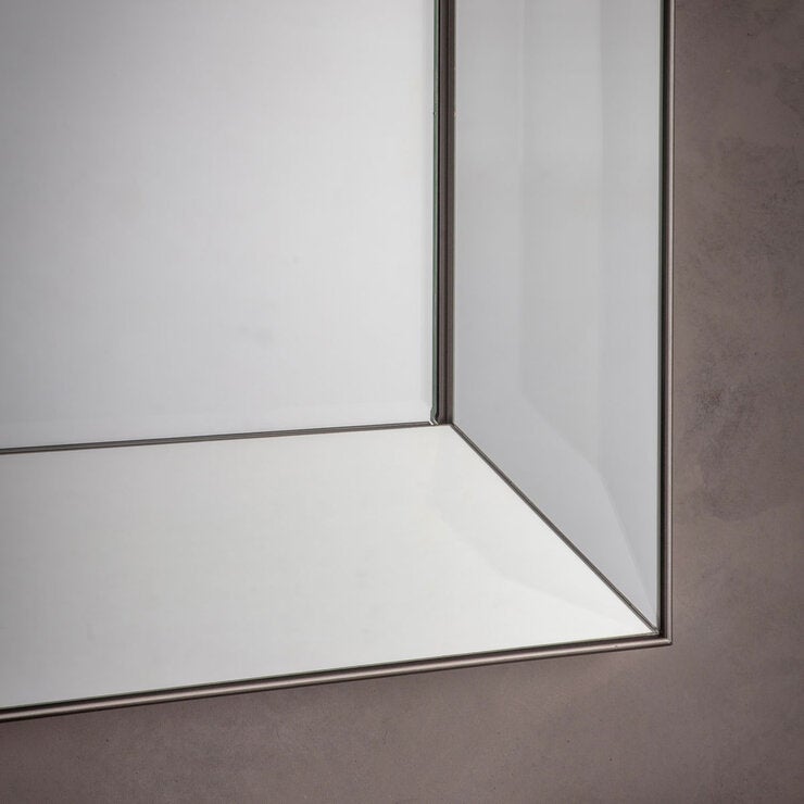 Gallery Ferrara rectangle mirror 91x122cm - British product