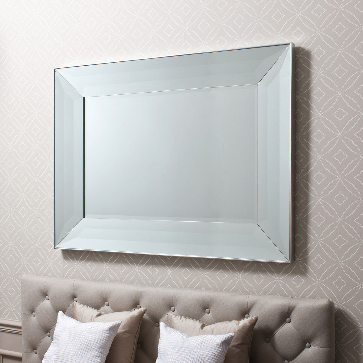 Gallery Ferrara rechteckiger Spiegel 91x122cm - Britisches Produkt