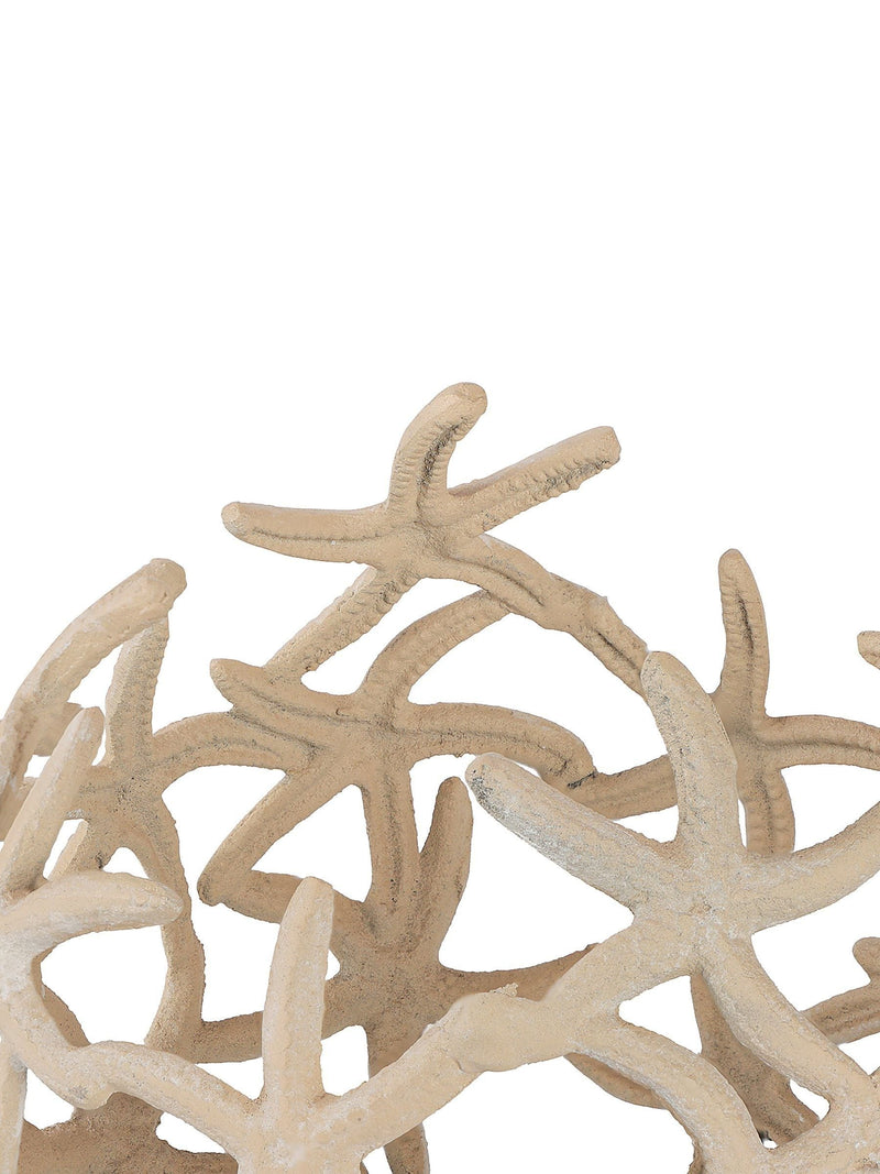 Libra Interiors beige stonewash starfish deep bowl, imported from the UK
