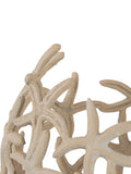 Libra Interiors beige stonewash starfish deep bowl, imported from the UK