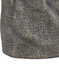 Libra Interiors vase Antique Brass Gold Molten Weave Large, imported from the UK