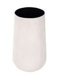 Libra Interiors Cream Terrane Tall Planter, imported from the UK