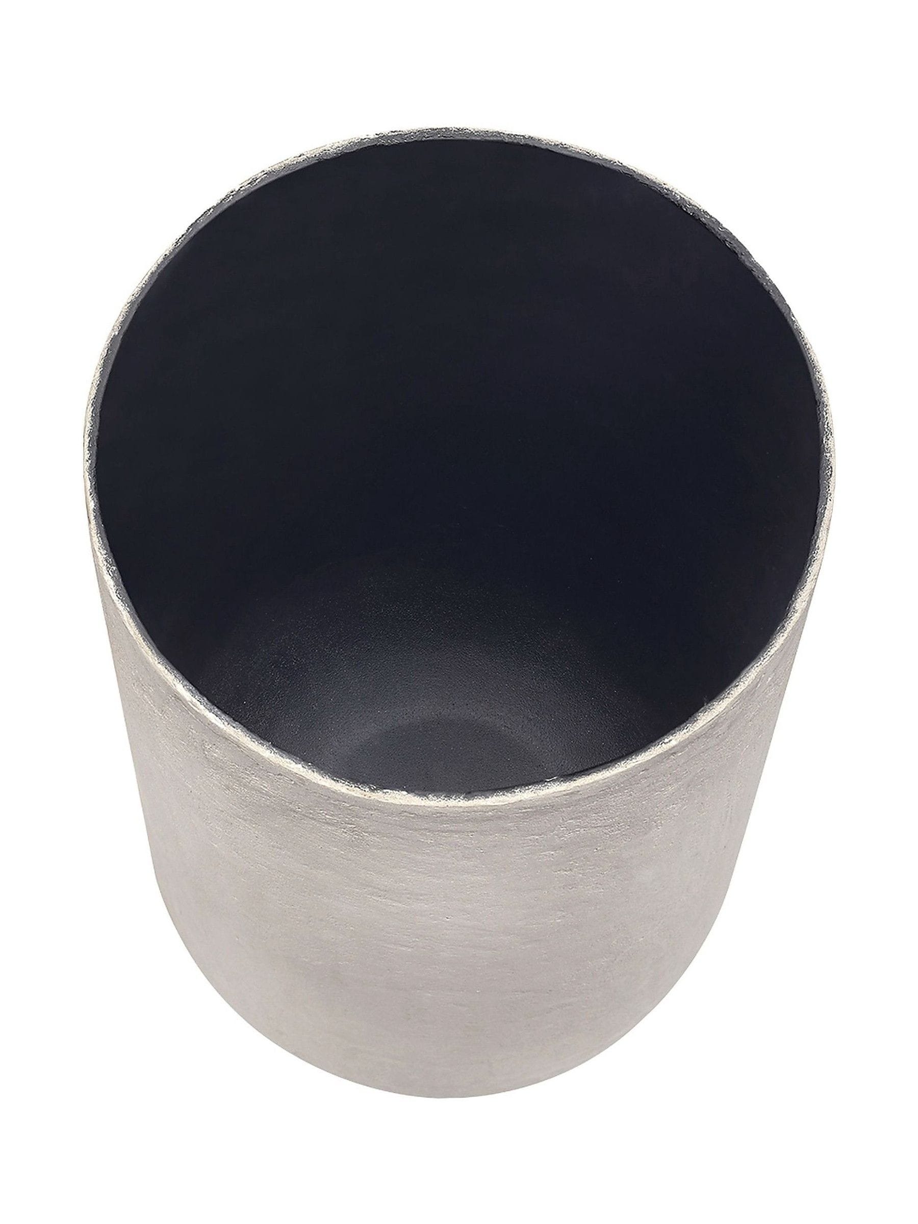 Libra Interiors Cream Terrane Tall Planter, imported from the UK