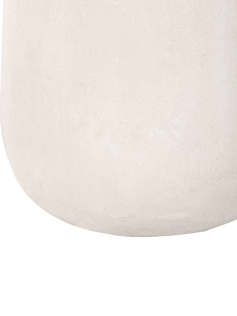 Libra Interiors Cream Terrane Tall Planter, imported from the UK