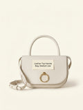 Mulberry Amberley small leather top-handle bag, imported from the UK
