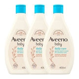 Aveeno Baby Hair & Body Wash 3 x 400ml - British product