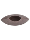 Libra Interiors Samui Moon Vase brown stonewash finish - British product