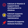 Haliborange Toy Story calcium vitamin D softies 60 strawberry (British brand)