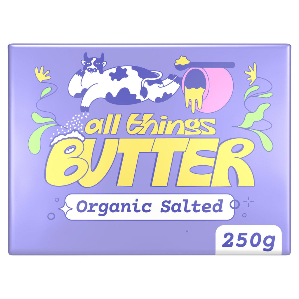 All Things Butter British Organic Salted Butter 250g