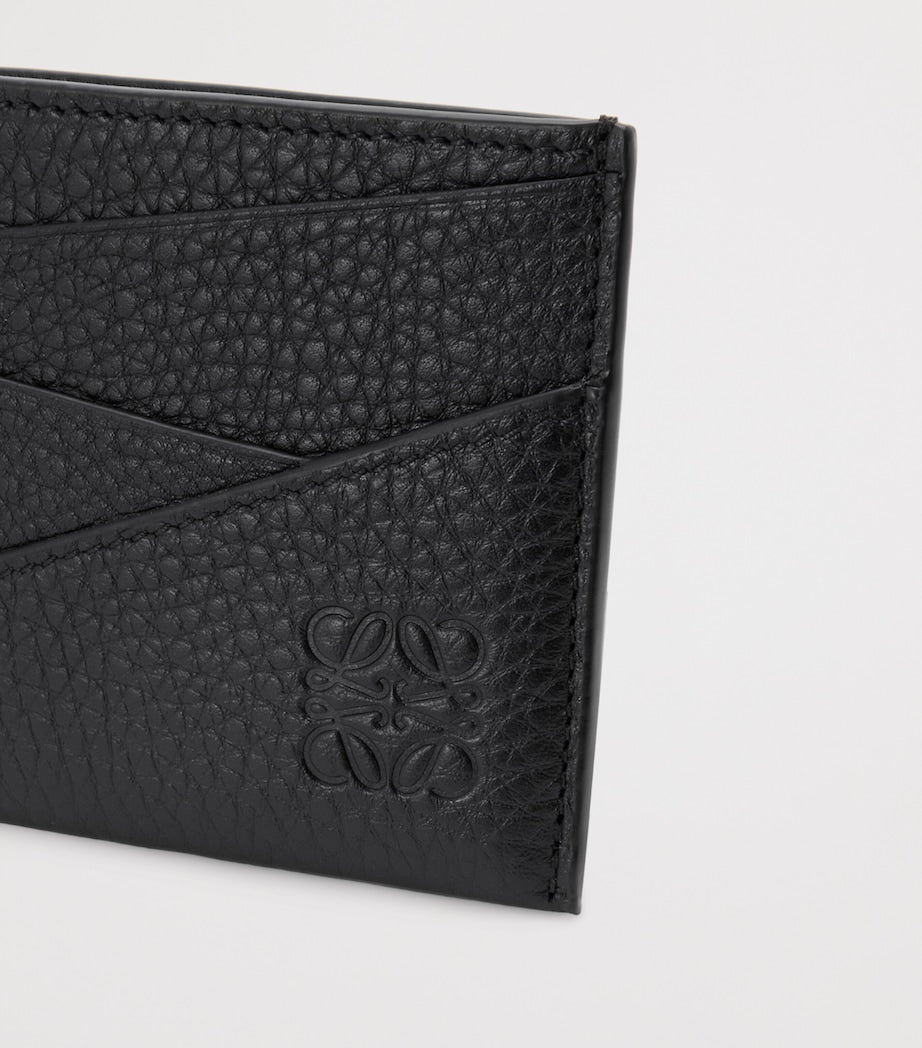 LOEWE grained leather Puzzle card holder (British brand)