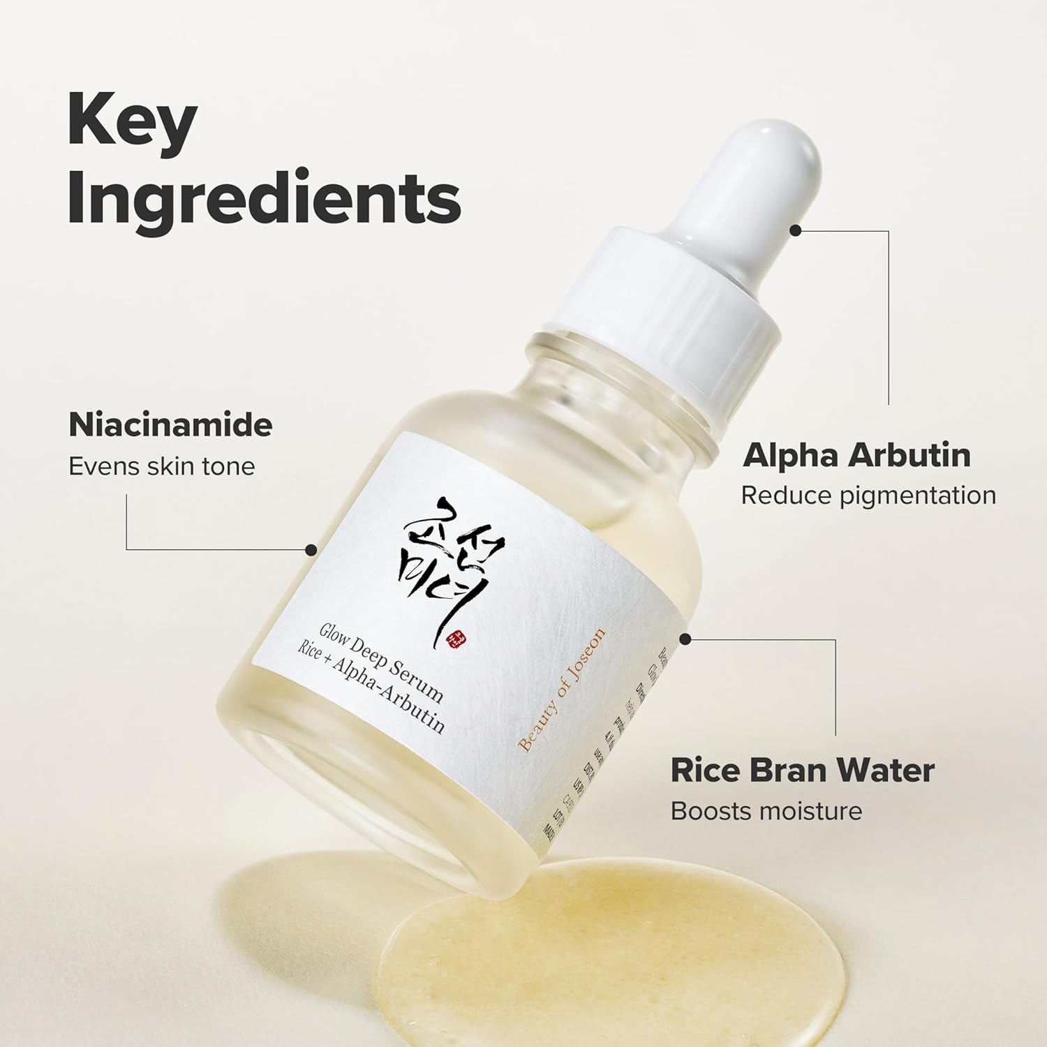 Beauty of Joseon Glow Deep Serum 30 ml, imported from the UK