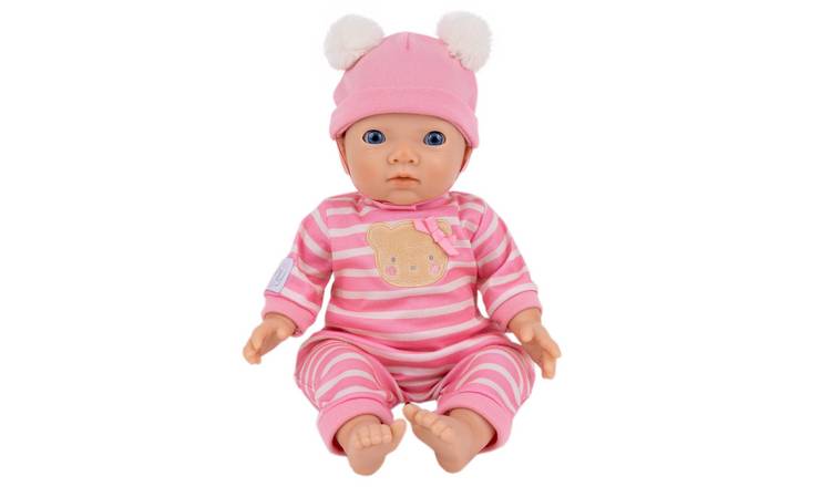Tiny Treasures pink baby doll 14 inch (British brand)