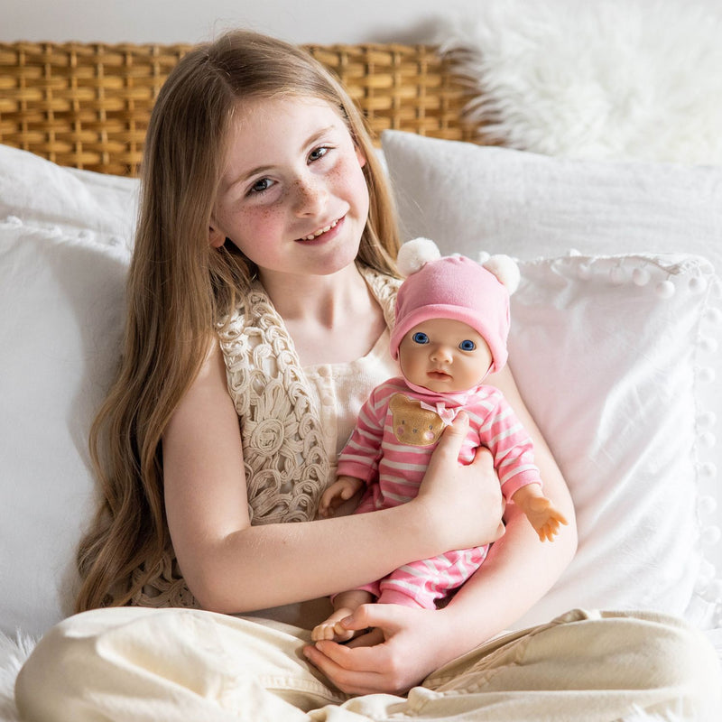 Tiny Treasures pink baby doll 14 inch (British brand)
