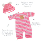 Tiny Treasures pink baby doll 14 inch (British brand)