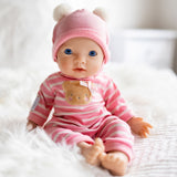 Tiny Treasures pink baby doll 14 inch (British brand)