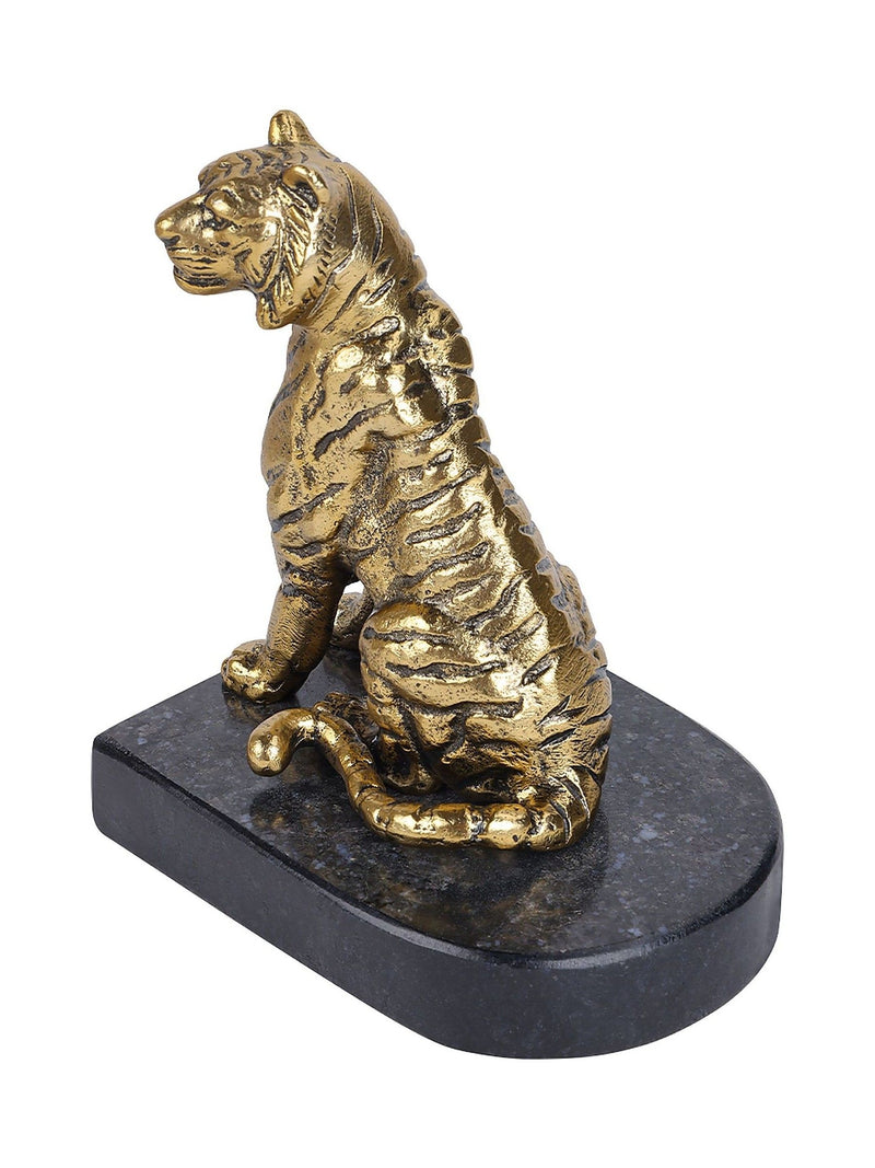 Libra Interiors Kavari tiger bookends set of 2, UK version