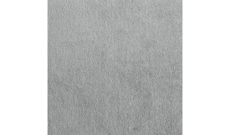 Habitat cotton velvet cushion silver 43x43cm - British product