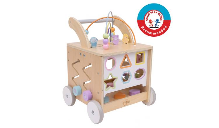 Our Little World Wooden Sensory Activity Baby Walker GOODS Argos