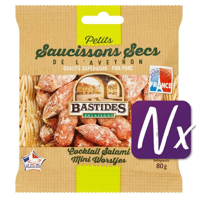 Bastides Petits Saucissons Secs   80g GOODS M&S   