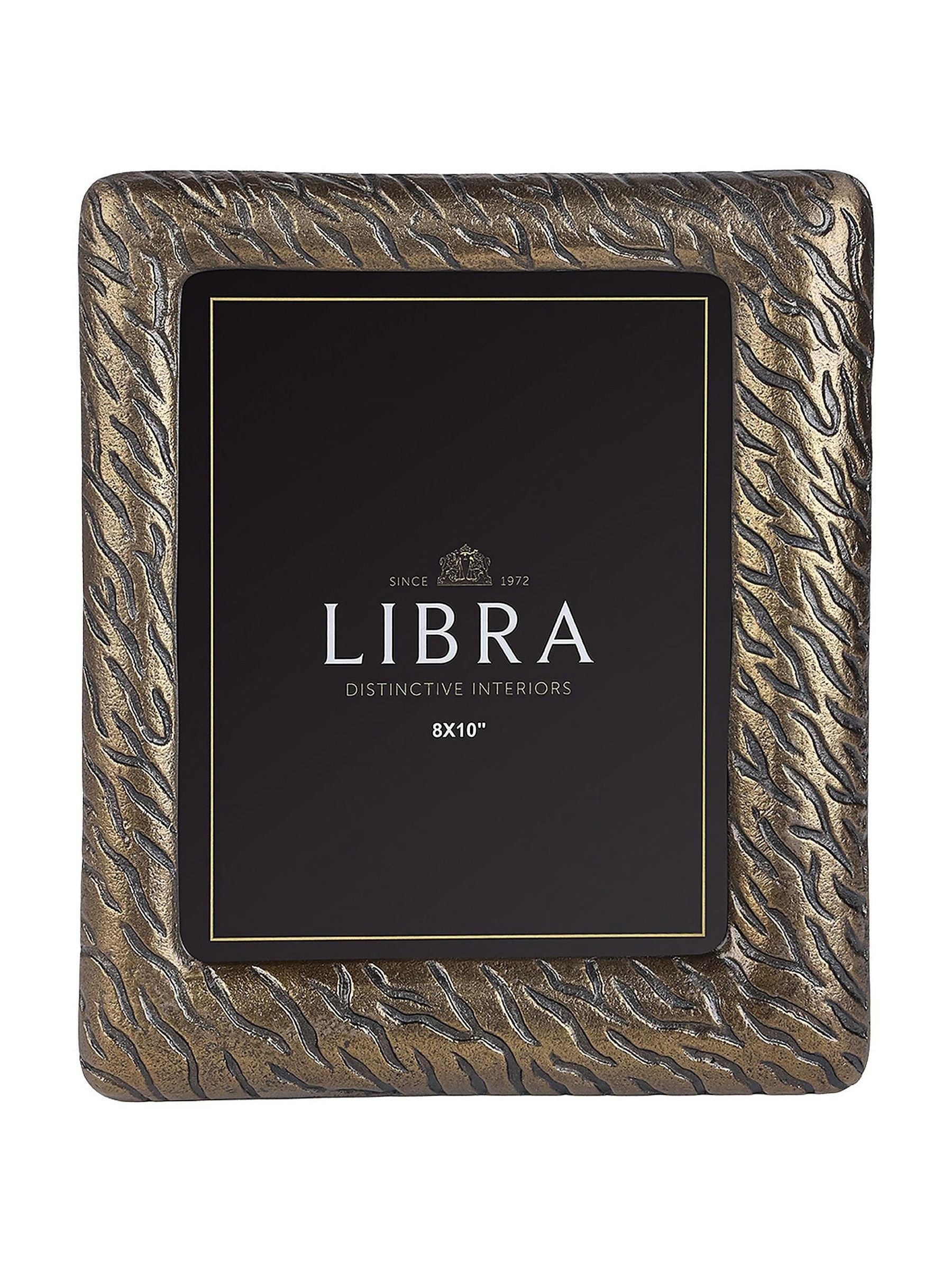 Libra Interiors Kavari tiger photo frame 8x10, UK version