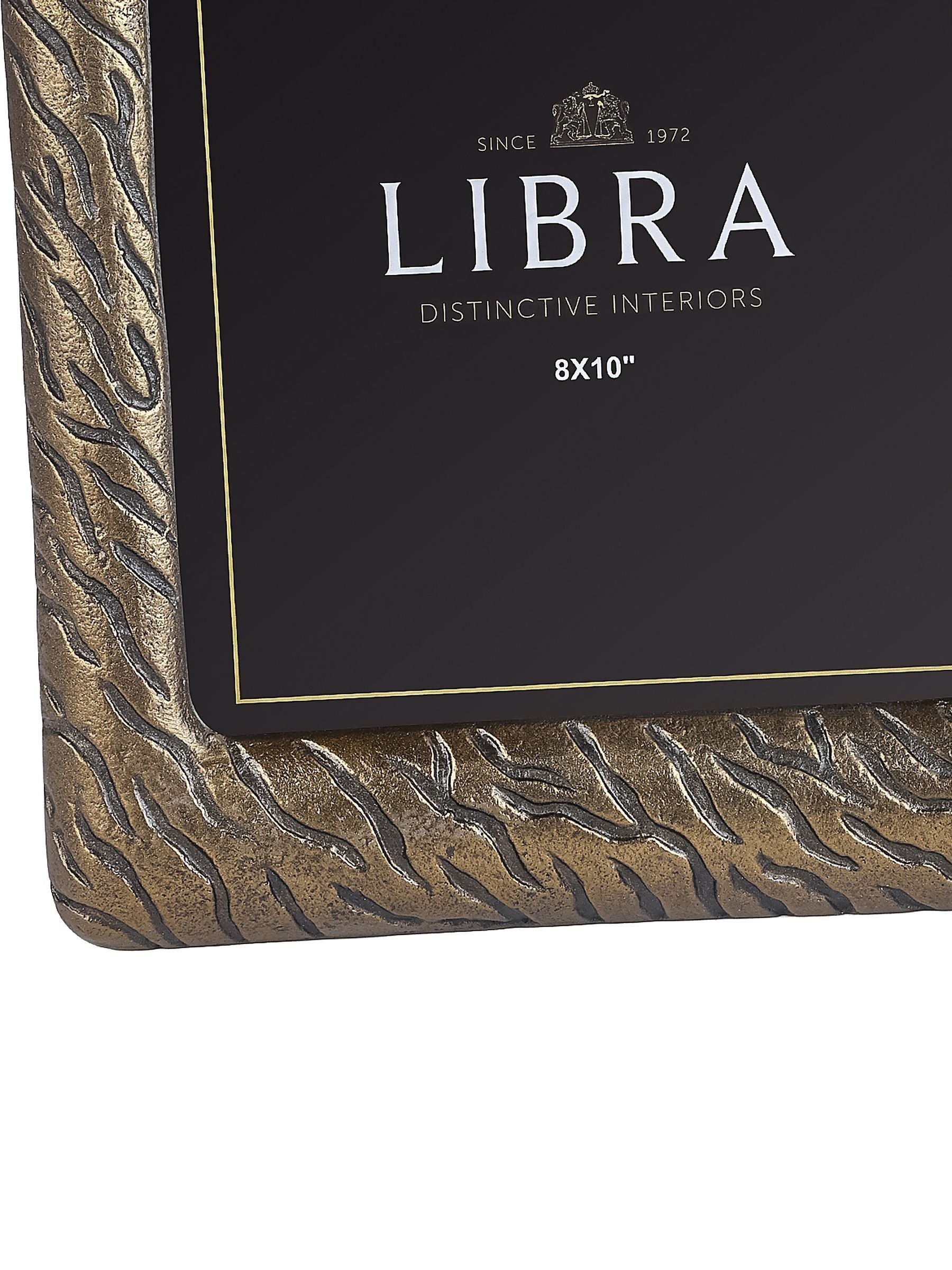 Libra Interiors Kavari tiger photo frame 8x10, UK version