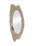 Libra Interiors Gold Miel mirror Medium, imported from the UK