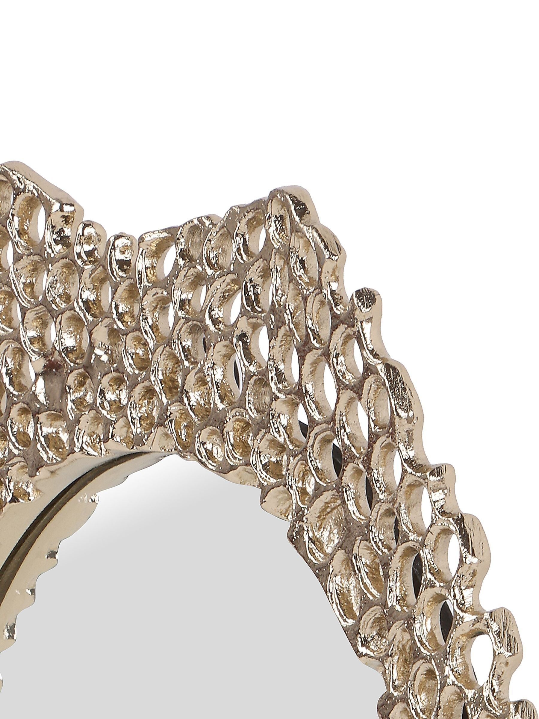 Libra Interiors Gold Miel mirror Medium, imported from the UK
