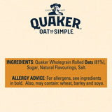 Quaker Oat So Simple Family Pack Golden Syrup Porridge Sachets Cereal   20 per pack GOODS M&S   