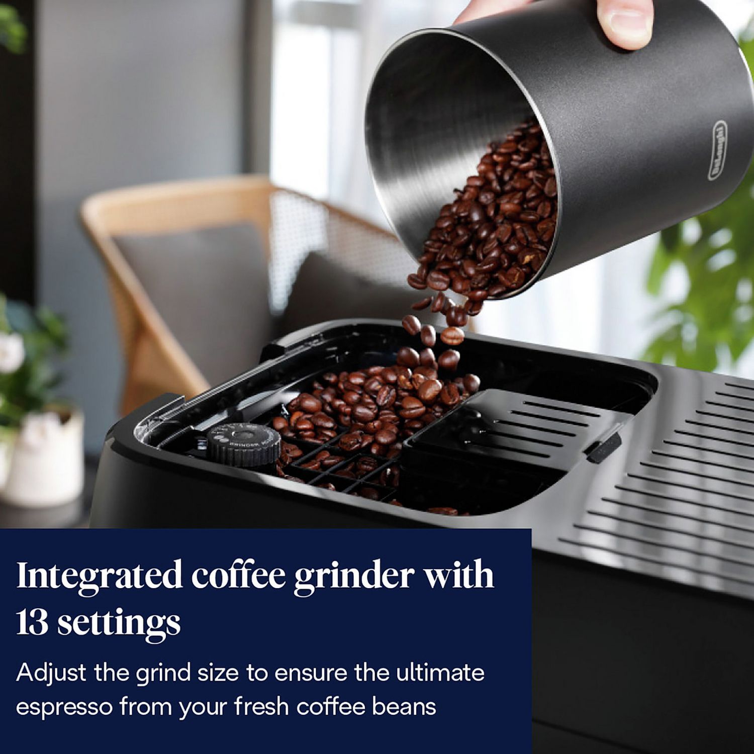 De'Longhi Magnifica Plus coffee machine, imported from the UK
