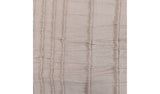 Argos Home crinkle taupe bedding set single (British brand)