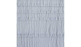Argos Home blue crinkle bedding set single (British brand)